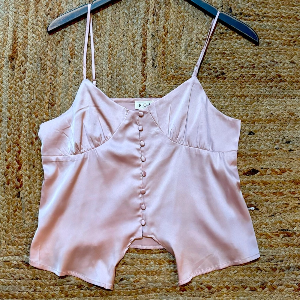 Pol satin tank